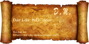 Darida Médea névjegykártya